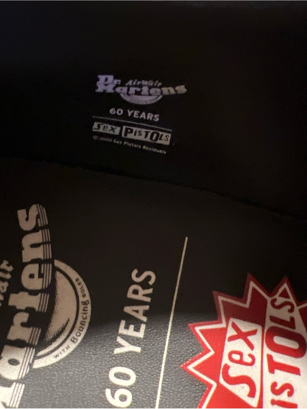 Dr. Martens 1461 x Sex Pistols Anarchy Leather Shoes Men’s US 11 EU 45 Rare New - Picture 2 of 6